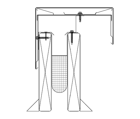 Perma-Tite Expansion Joint with 3-Axis Movement, Roof to Roof