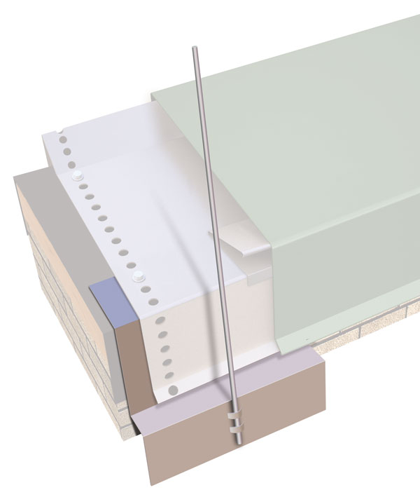 Lightning Rod Bracket