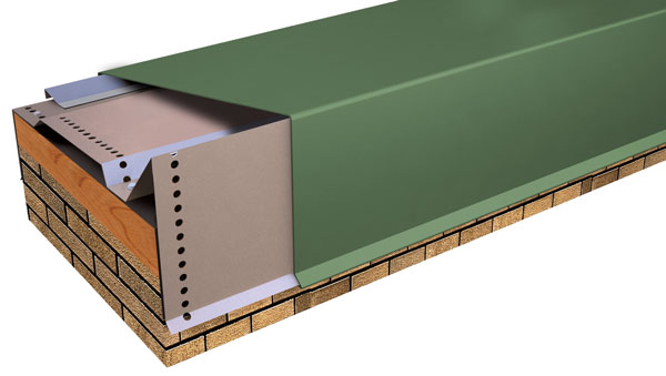 VersiTrim 200 Coping for Larger than 16'' Wall Size Tapered